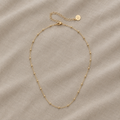 Colier minimalist cu zale