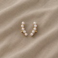 Cercei statement minimalist cu clips