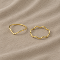Inele aurii tip wave pentru stacking