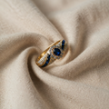 Inel cu safir