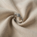 Inel elegant cu floare