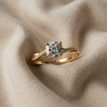Inel diamant eternitate