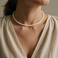 Colier boho-elegant cu perle