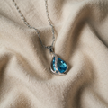 Colier elegant cu safir