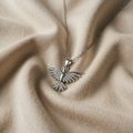 Colier Phoenix cu zirconiu din aur alb