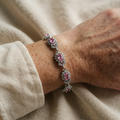 Brățară Iridessa Pinkthorn | Aur alb
