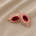 Inel oval perlat filigran sofisticat